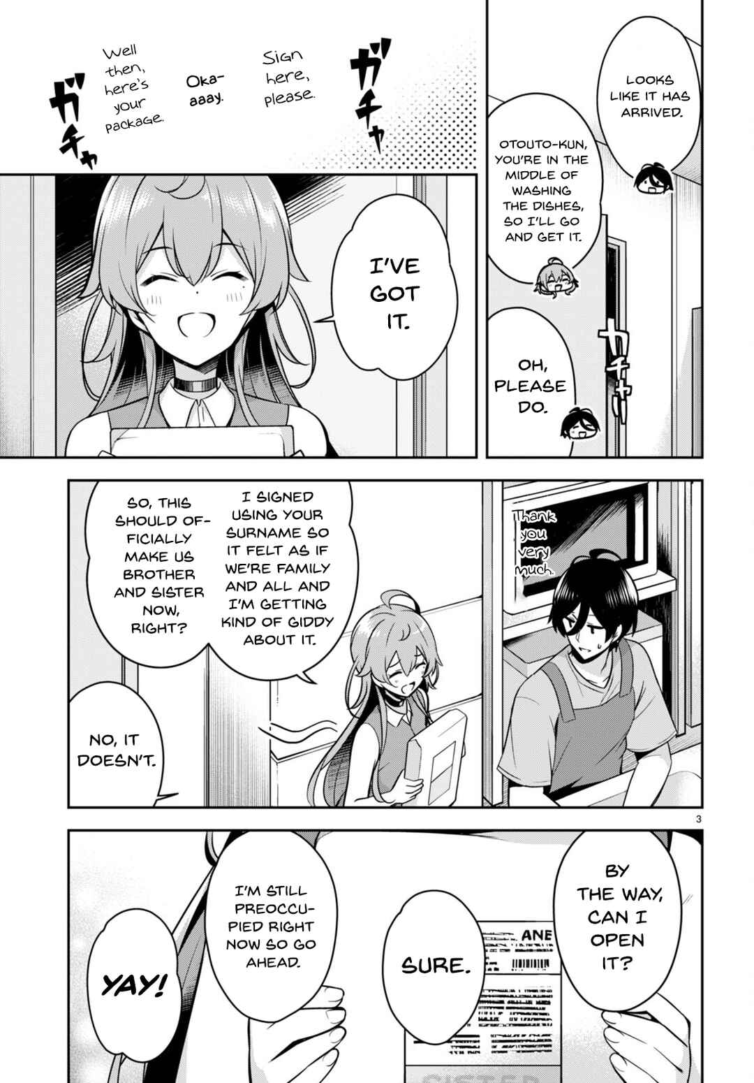 Page 4 Chapter 12 Kyuni Anega Dekimashite!