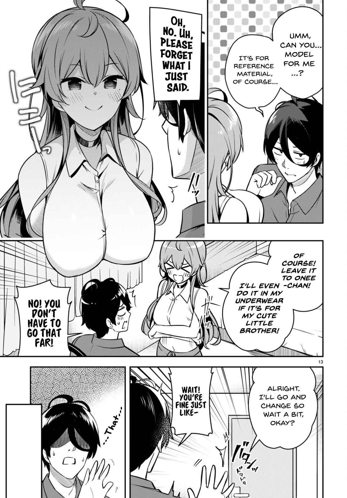 Page 14 Chapter 5 Kyuni Anega Dekimashite!