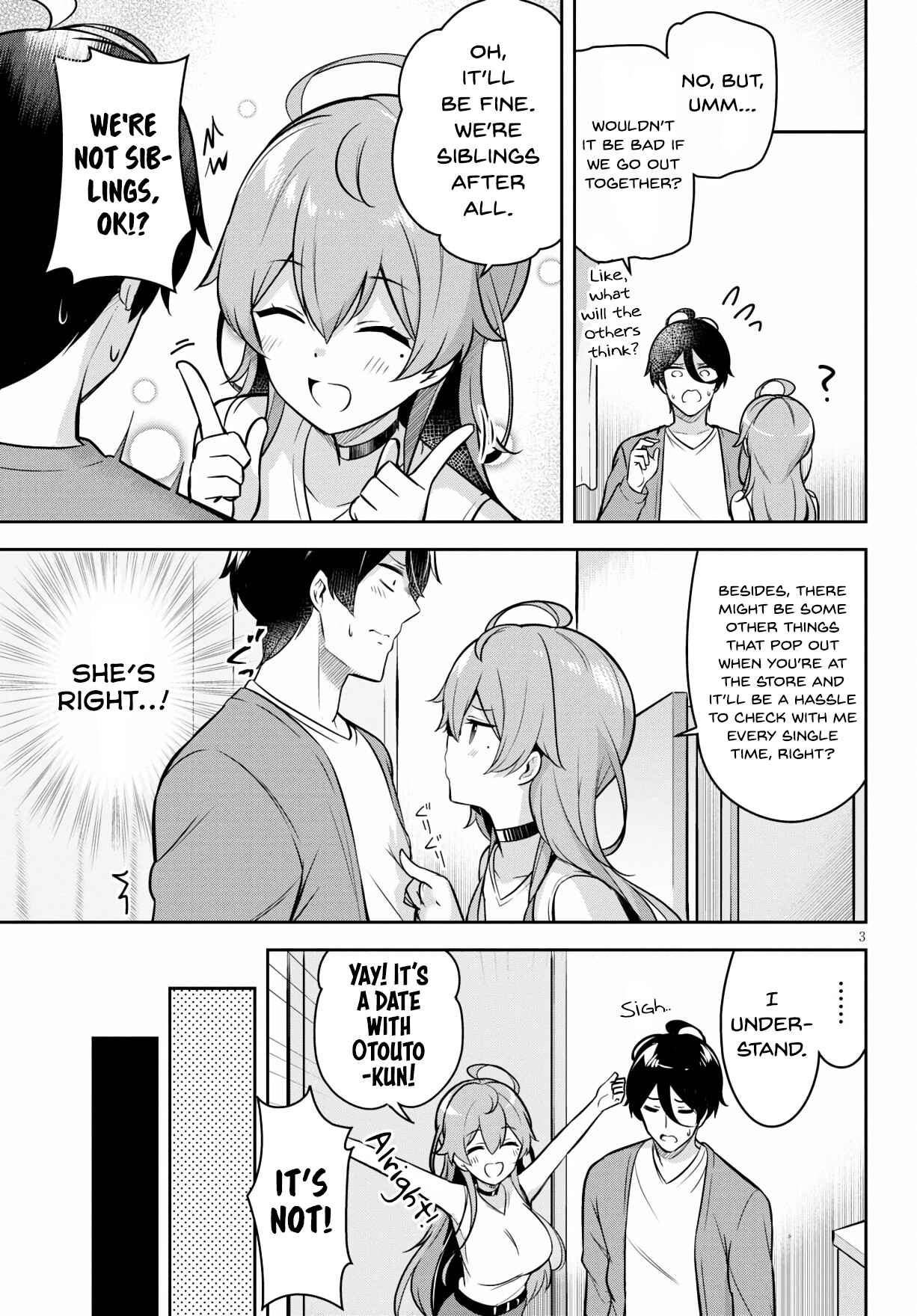 Page 4 Chapter 3 Kyuni Anega Dekimashite!
