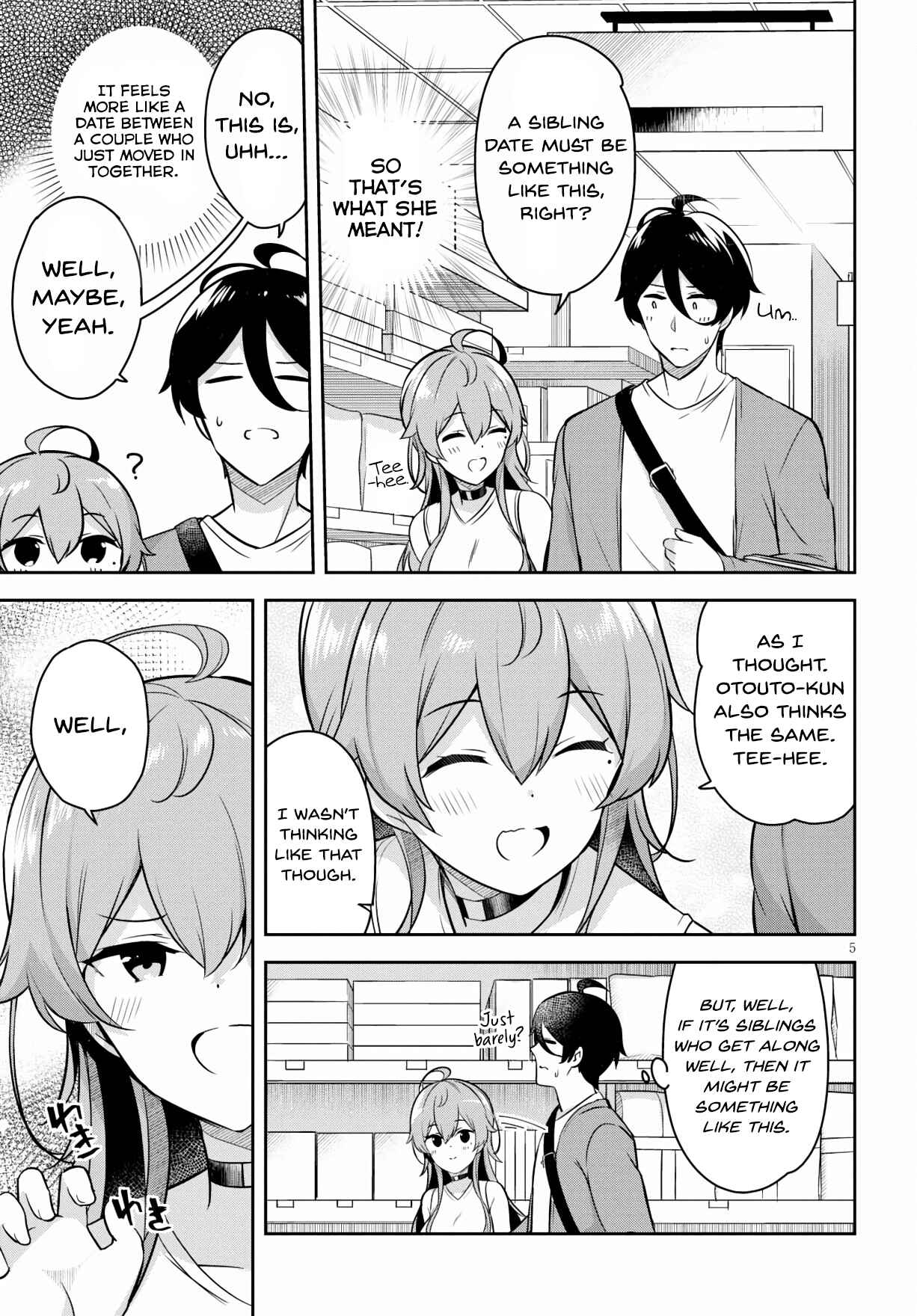 Page 6 Chapter 3 Kyuni Anega Dekimashite!