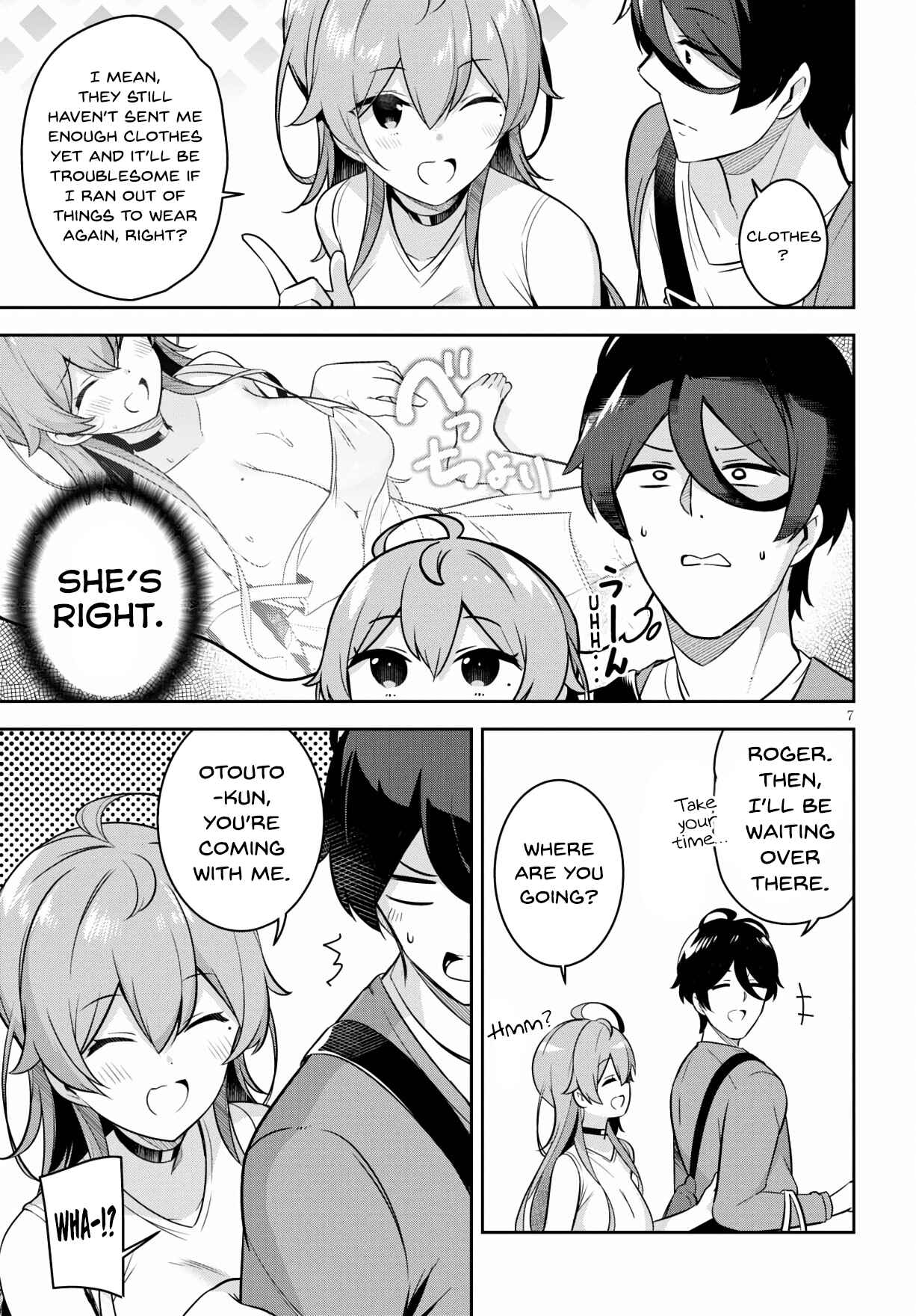 Page 8 Chapter 3 Kyuni Anega Dekimashite!