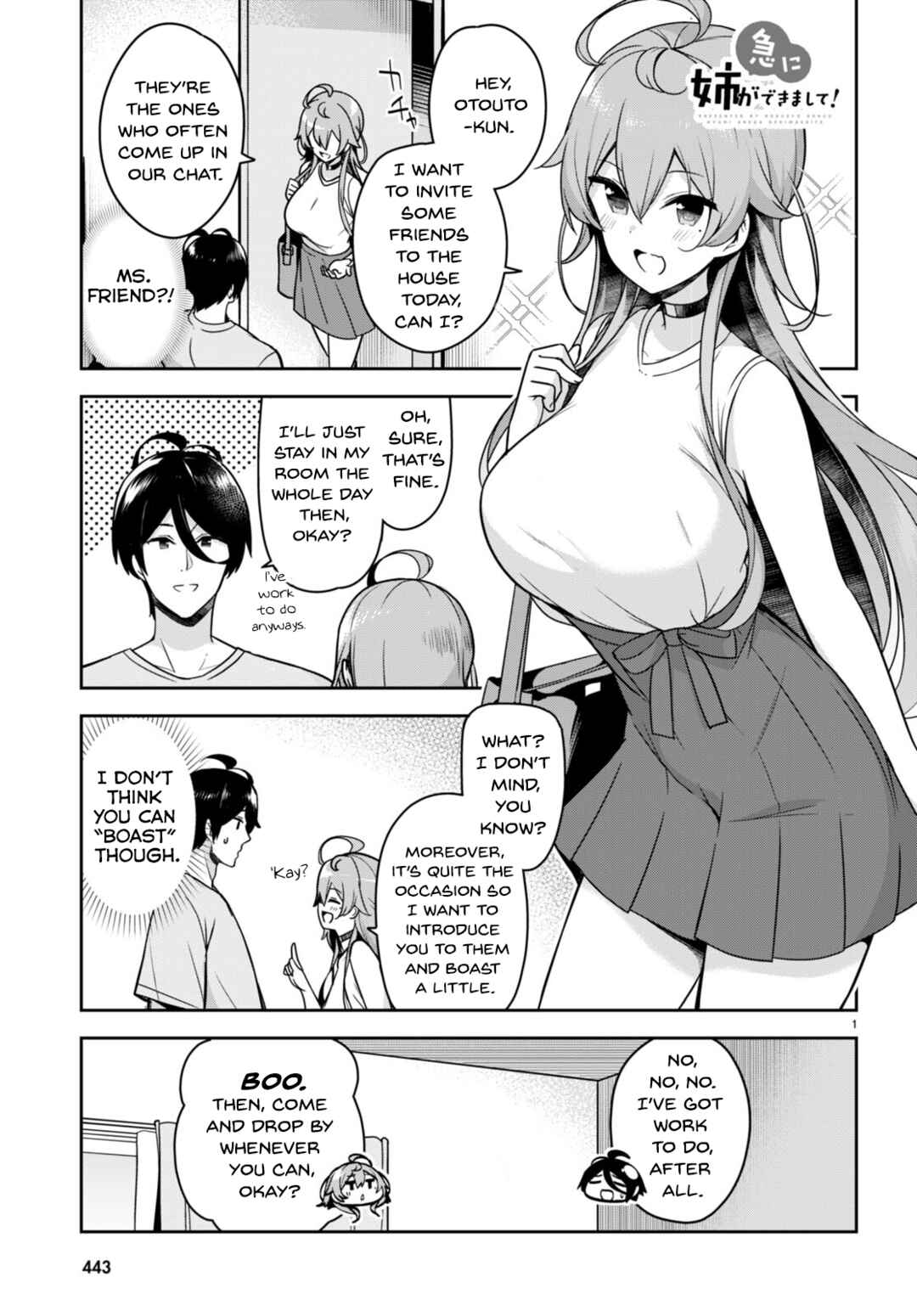 Page 2 Chapter 13 Kyuni Anega Dekimashite!
