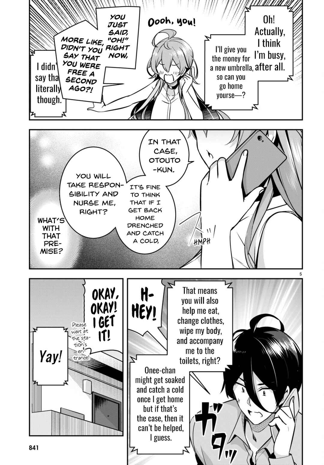 Page 6 Chapter 9 Kyuni Anega Dekimashite!