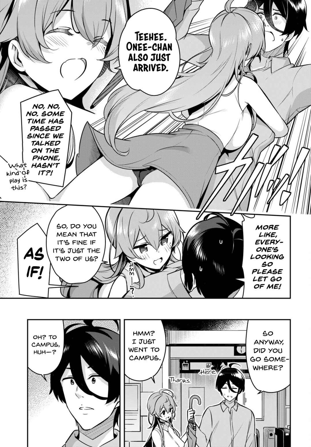 Page 8 Chapter 9 Kyuni Anega Dekimashite!
