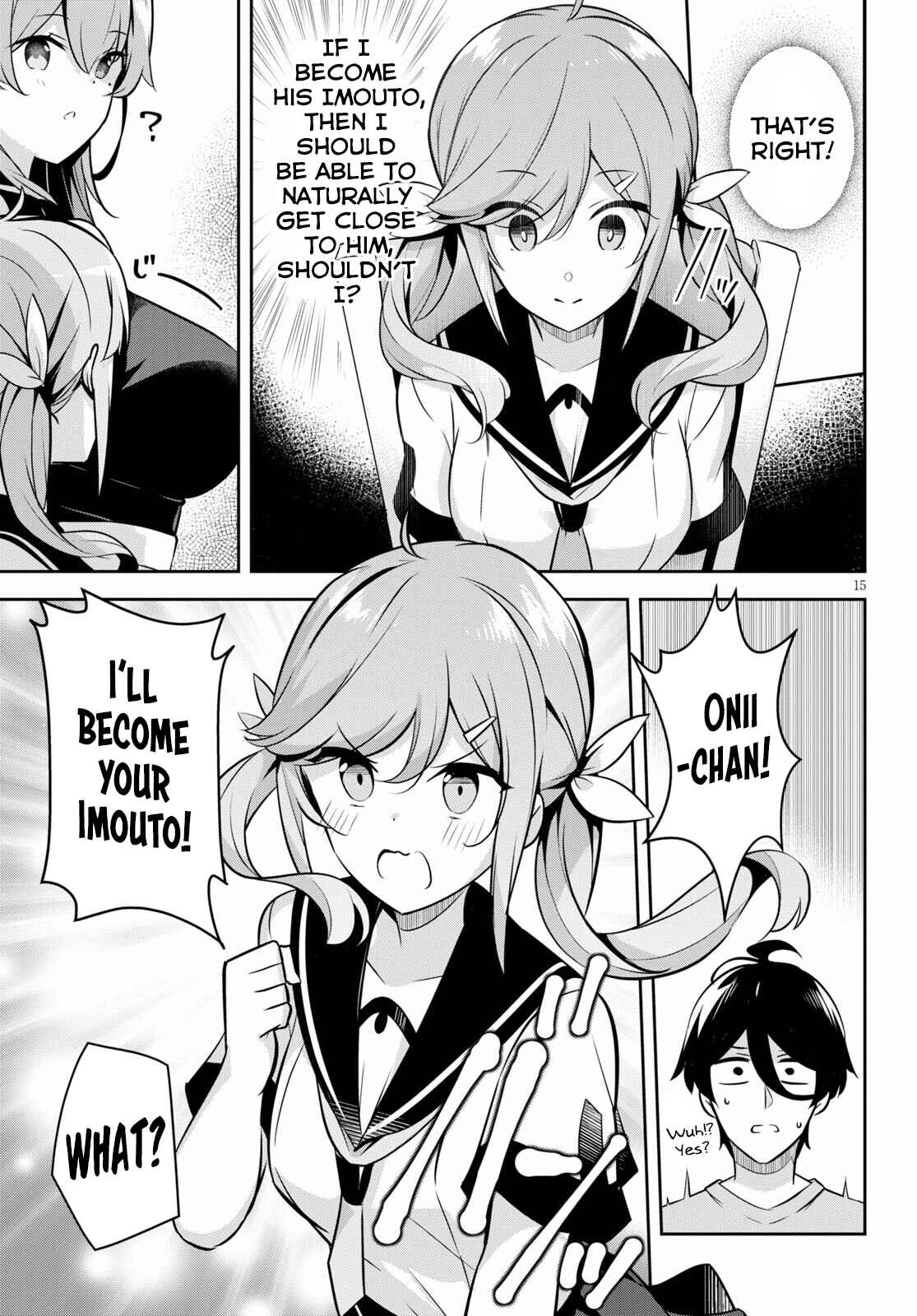 Page 16 Chapter 4 Kyuni Anega Dekimashite!