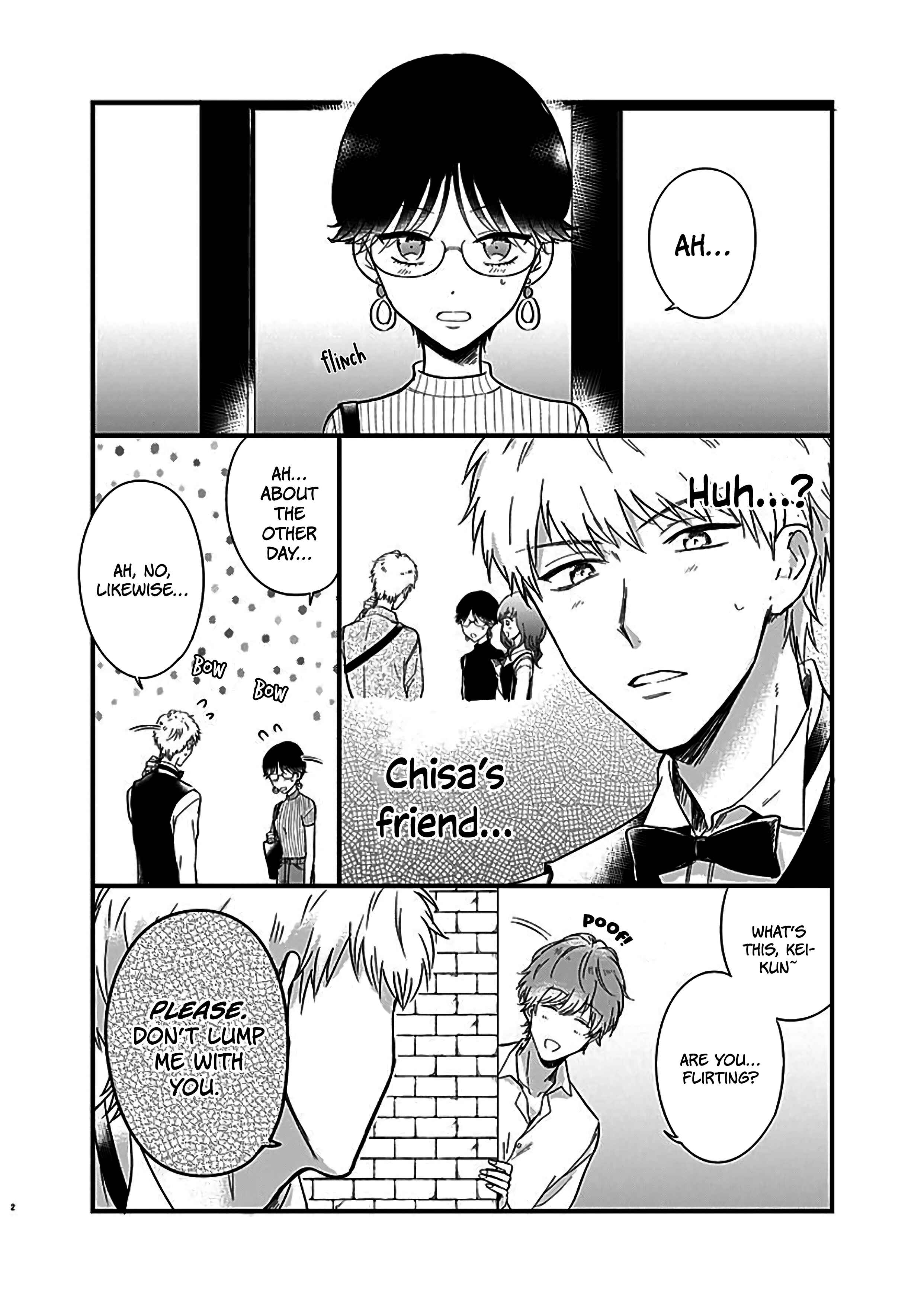 Page 2 Chapter 4 Kanojo no Oshi ga Kirai