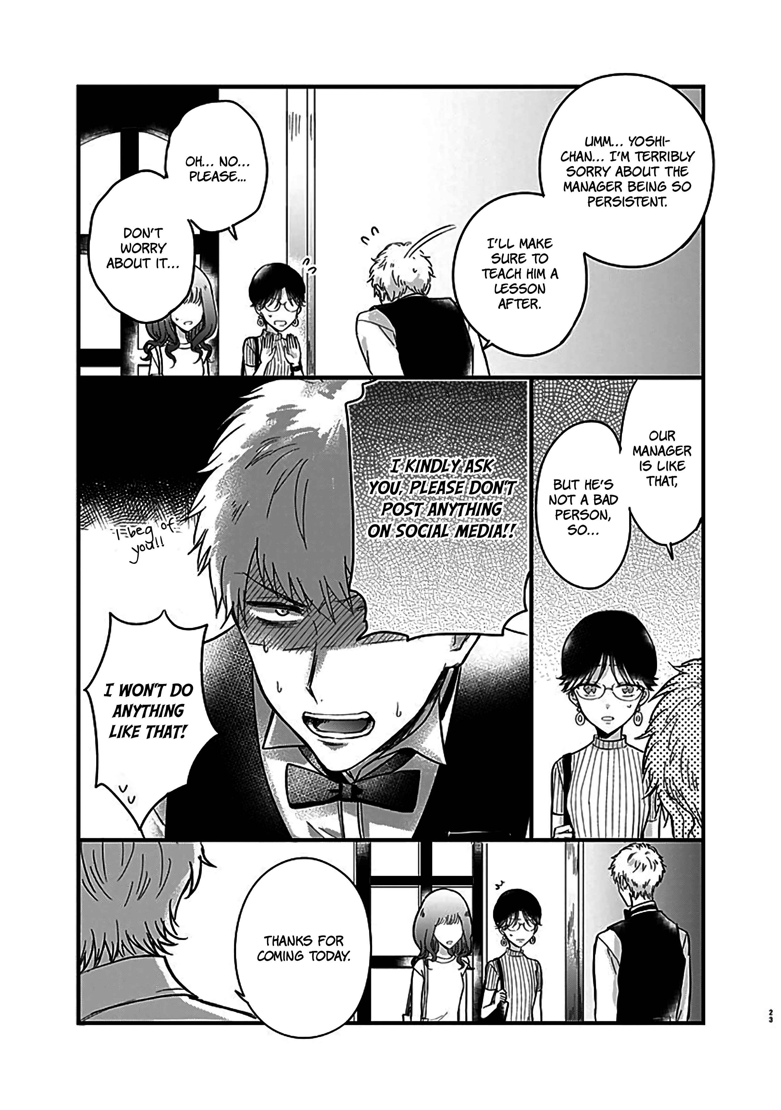 Page 23 Chapter 4 Kanojo no Oshi ga Kirai