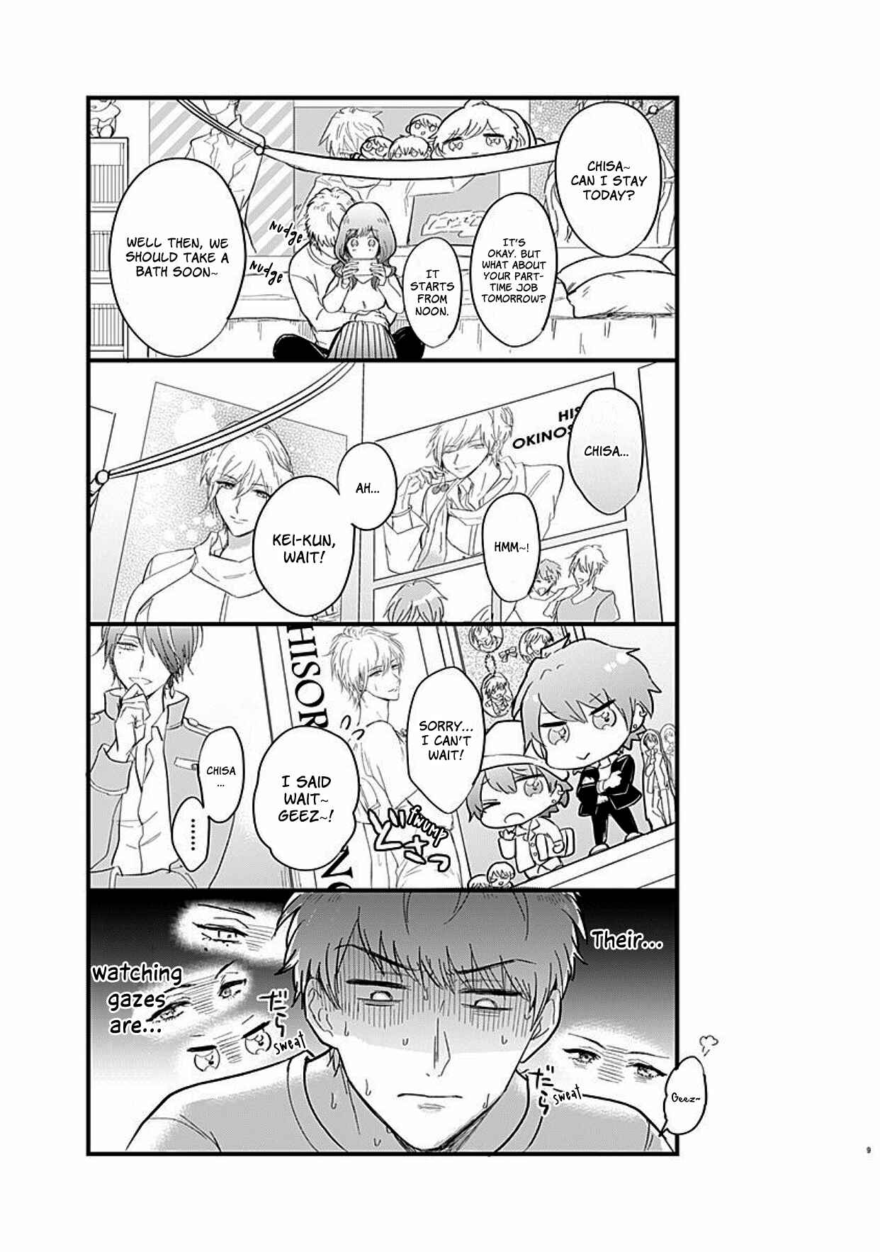 Page 10 Chapter 1 Kanojo no Oshi ga Kirai