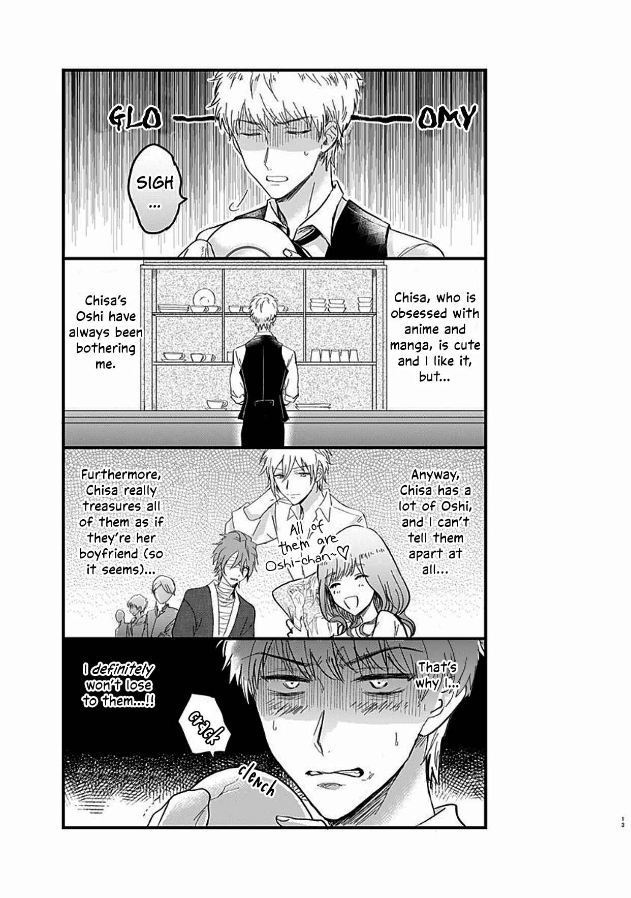 Page 14 Chapter 1 Kanojo no Oshi ga Kirai