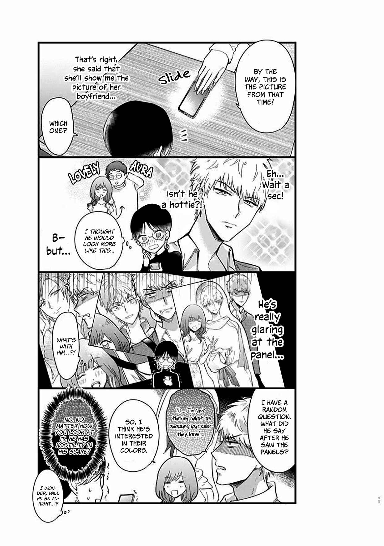 Page 11 Chapter 2 Kanojo no Oshi ga Kirai