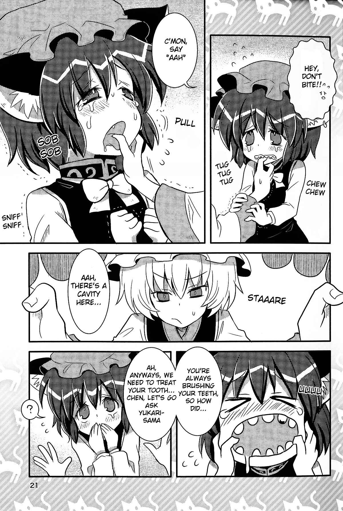 Page 21 Chapter Unknown_7ff3 Touhou - Dora Neko Otome Taimu (Doujinshi)