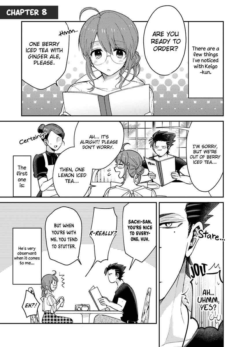Page 1 Chapter 8 Kowamote Koukousei to Jimiko-san