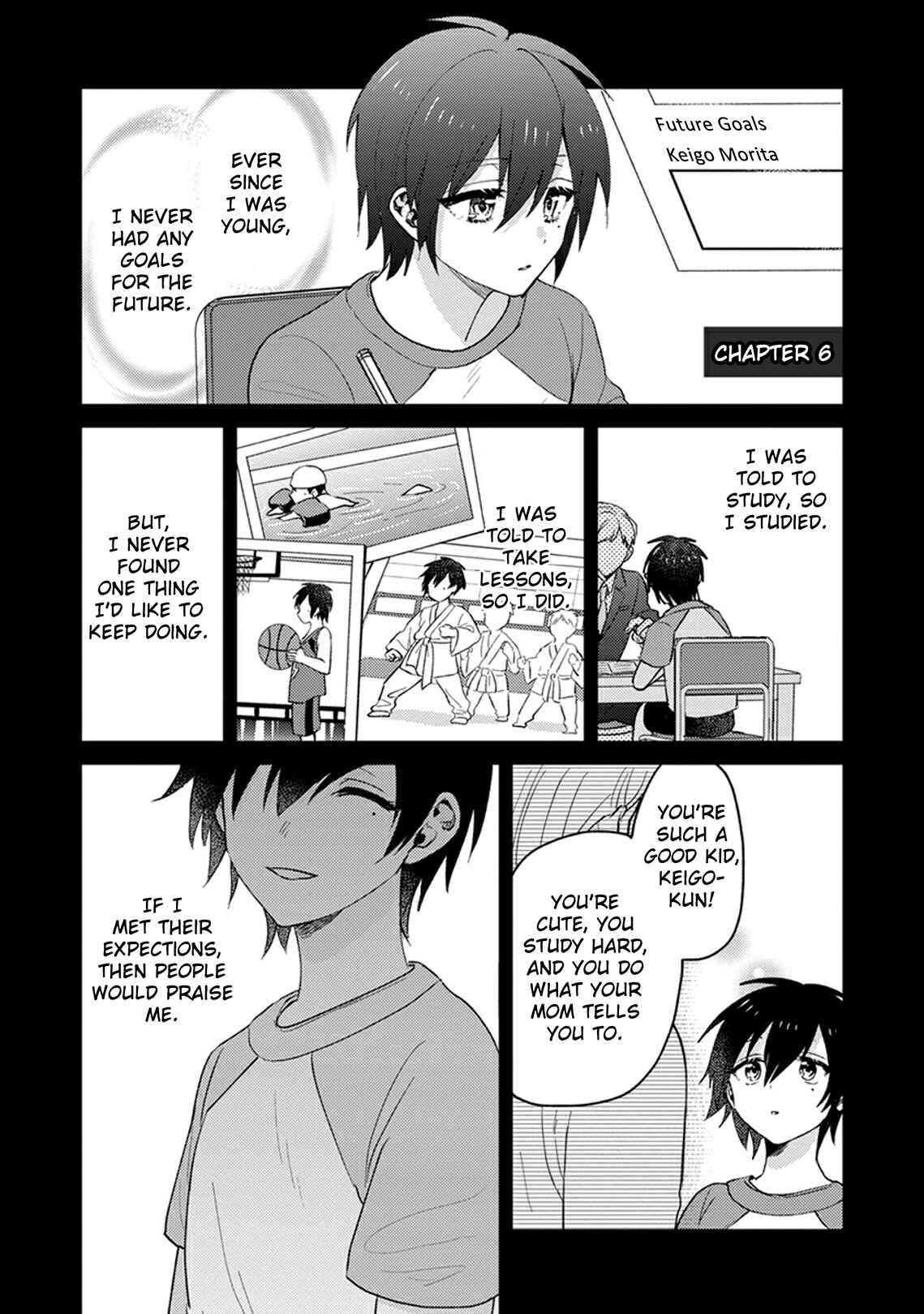 Page 1 Chapter 6 Kowamote Koukousei to Jimiko-san