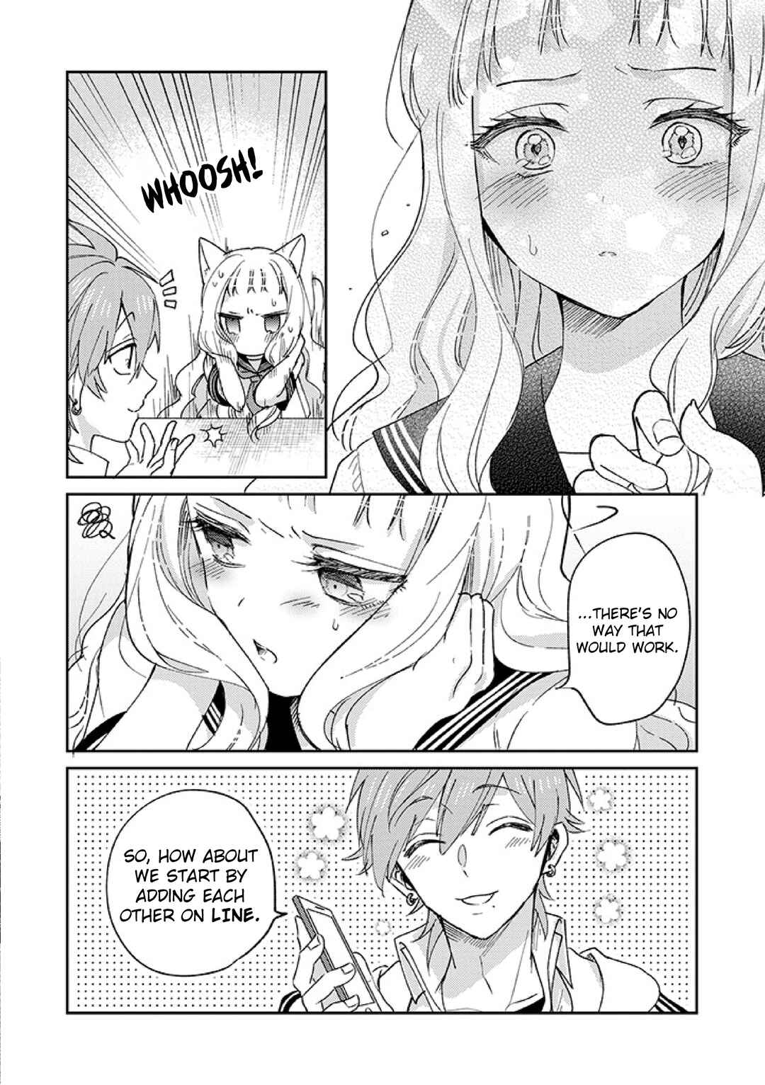 Page 14 Chapter 13 Kowamote Koukousei to Jimiko-san