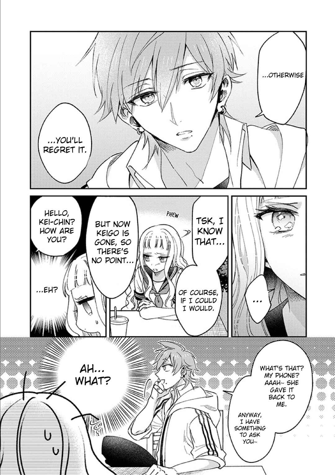 Page 5 Chapter 13 Kowamote Koukousei to Jimiko-san