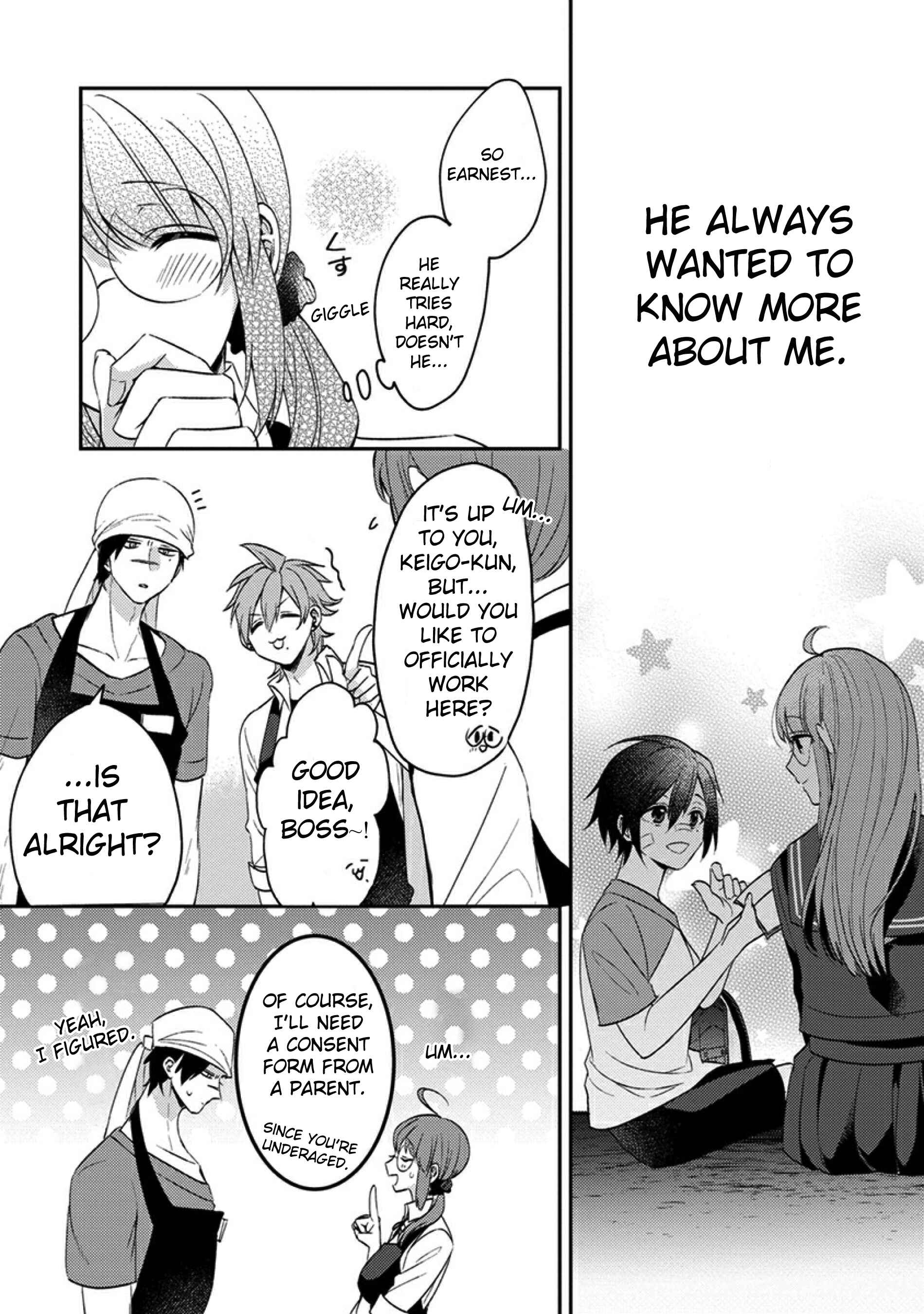 Page 10 Chapter 2 Kowamote Koukousei to Jimiko-san