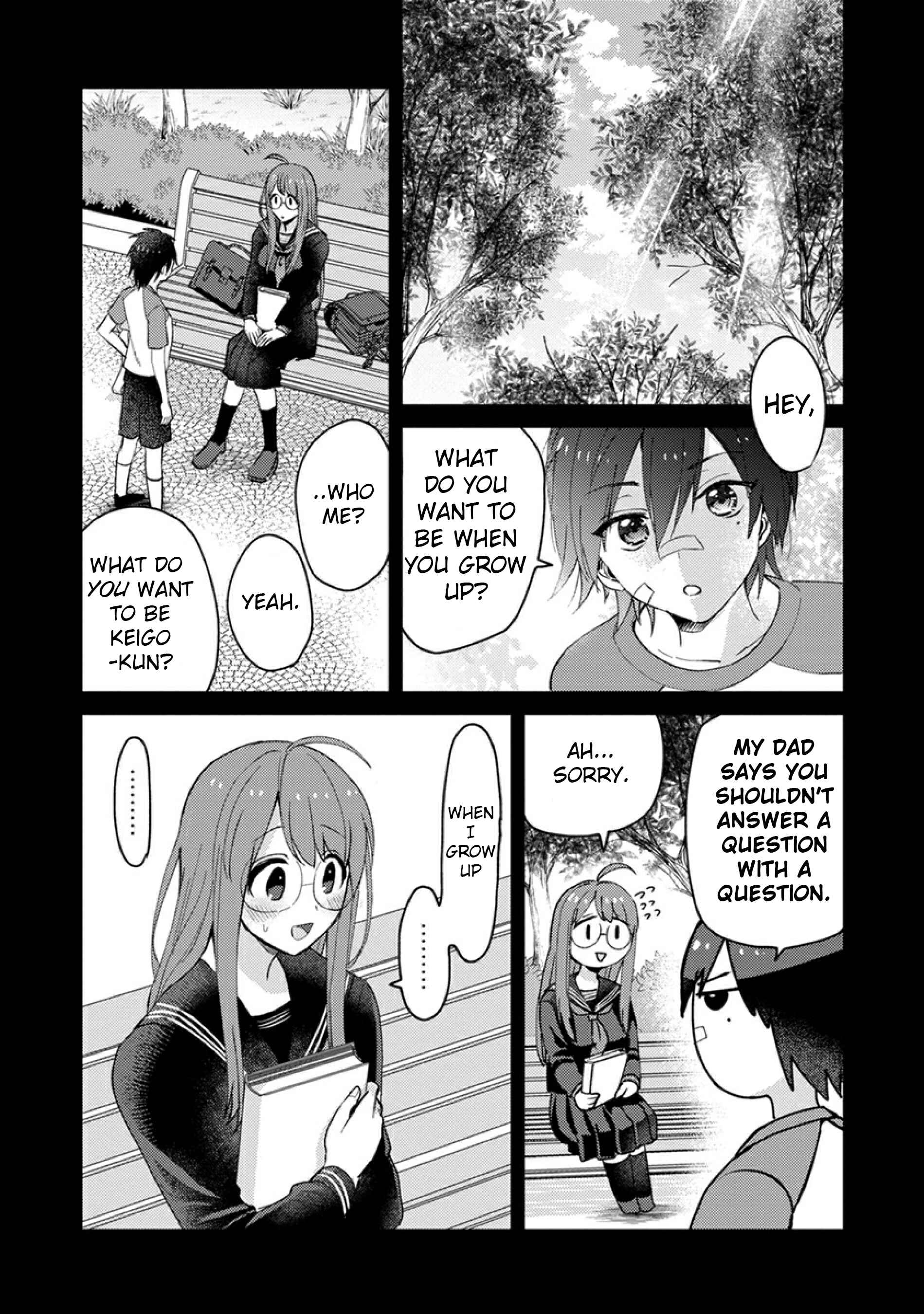 Page 8 Chapter 5 Kowamote Koukousei to Jimiko-san