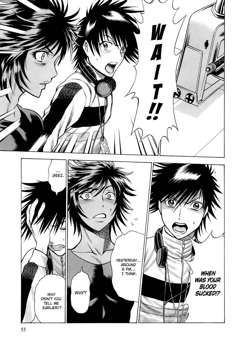 Page 18 Chapter 3 Dive in the Vampire Bund