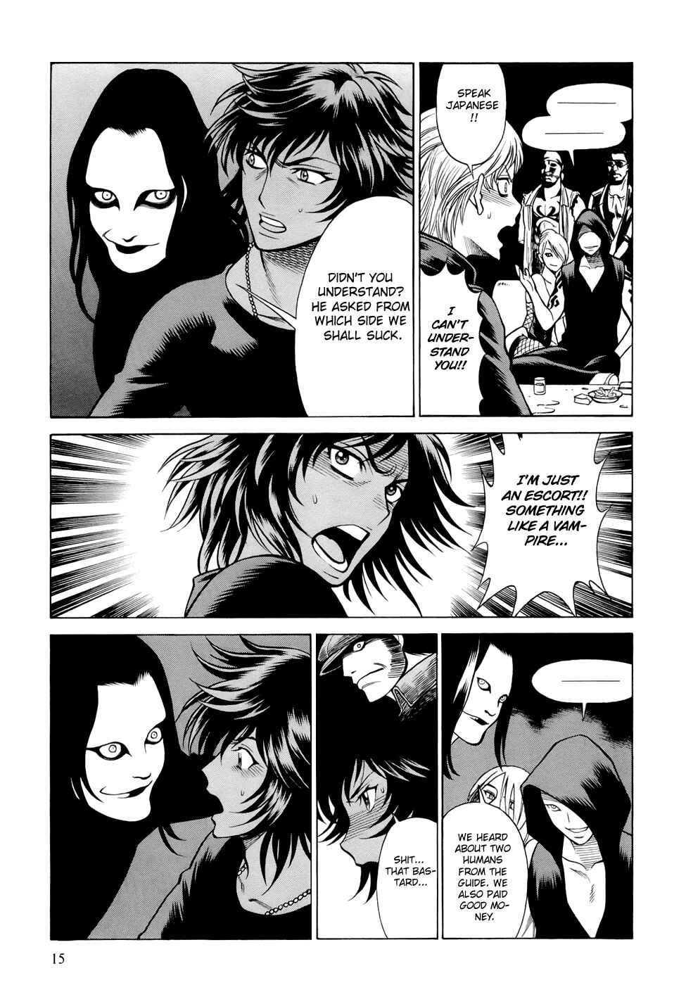 Page 16 Chapter 1 Dive in the Vampire Bund