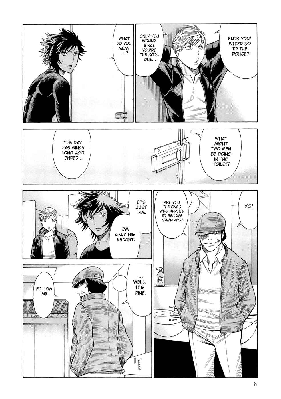 Page 9 Chapter 1 Dive in the Vampire Bund