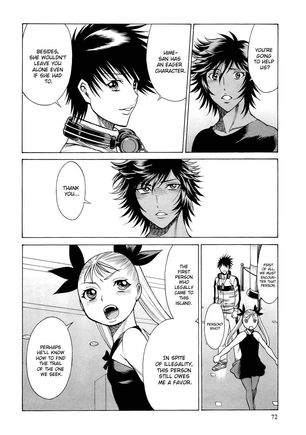 Page 17 Chapter 4 Dive in the Vampire Bund