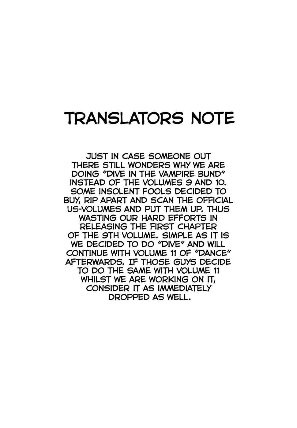 Page 20 Chapter 2 Dive in the Vampire Bund