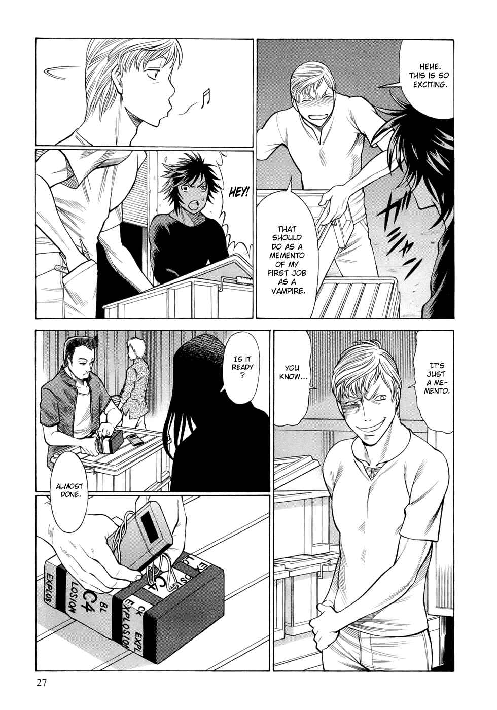 Page 8 Chapter 2 Dive in the Vampire Bund