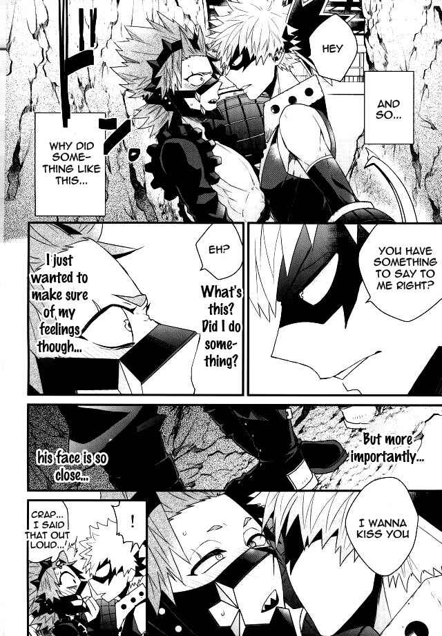 Page 13 Chapter Unknown_ba04 Boku no Hero Academia - Konya heya de aimashou (Doujinshi)