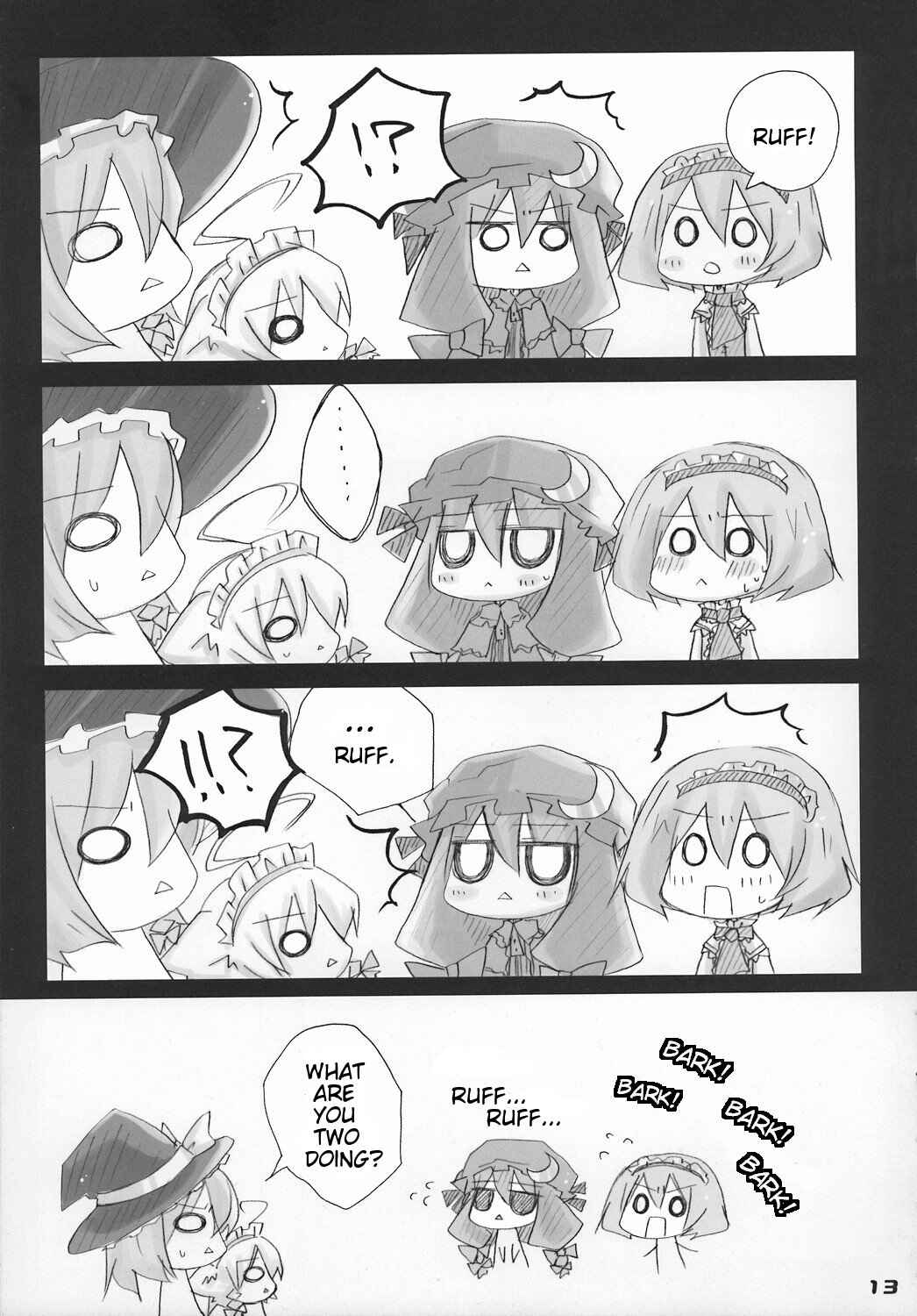 Page 12 Chapter Unknown_c536 Touhou - Inu Sakuya to Issho (Doujinshi)