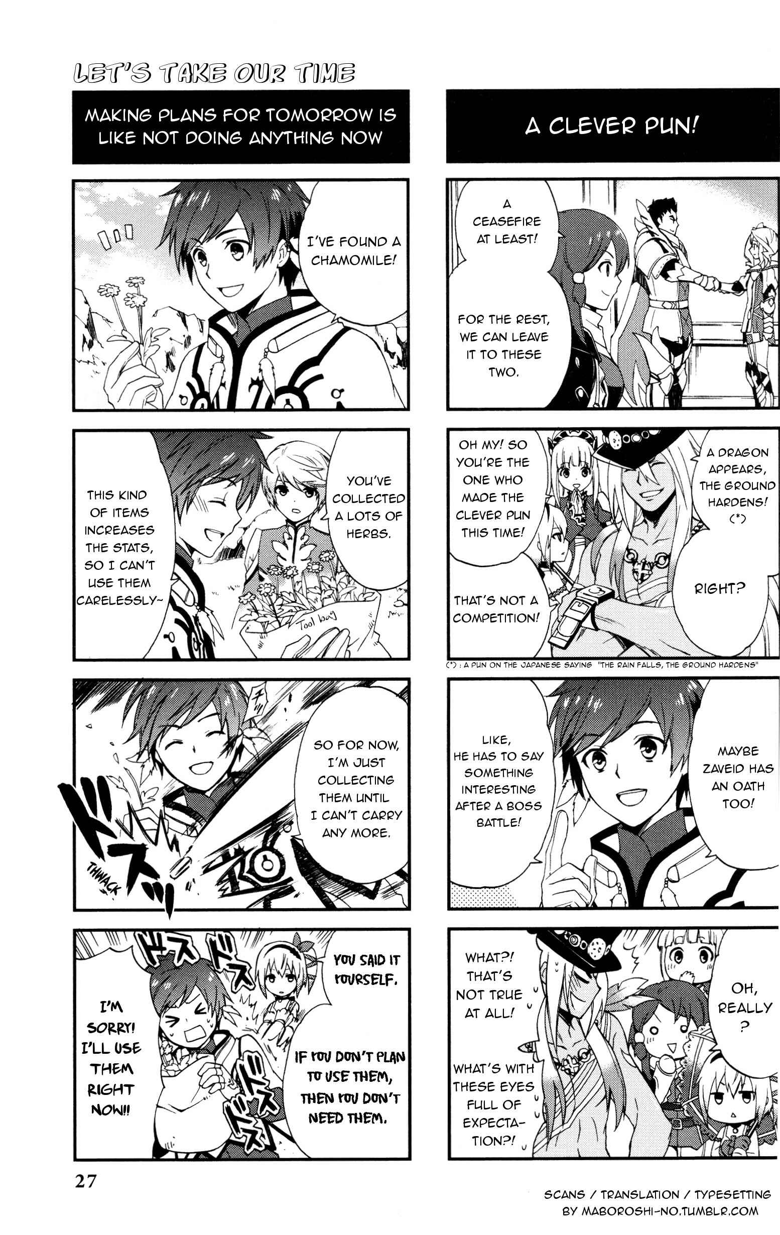 Page 8 Chapter 3 Tales of Zestiria 4koma Kings