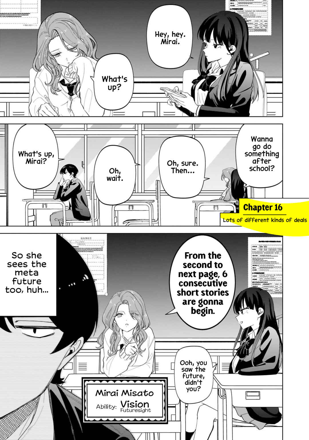 Page 1 Chapter 16 Shiretto Sugee Koto Itteru Gal. - Shiritsu Paranomaru Koukou no Nichijou