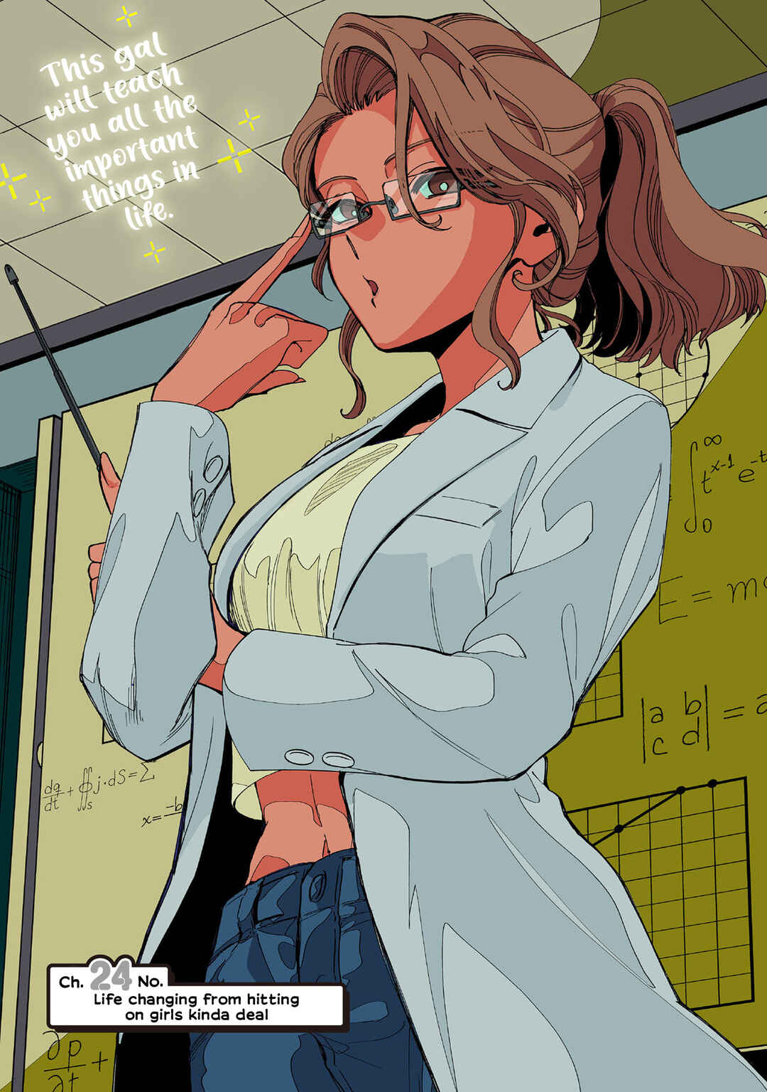 Page 1 Chapter 24 Shiretto Sugee Koto Itteru Gal. - Shiritsu Paranomaru Koukou no Nichijou