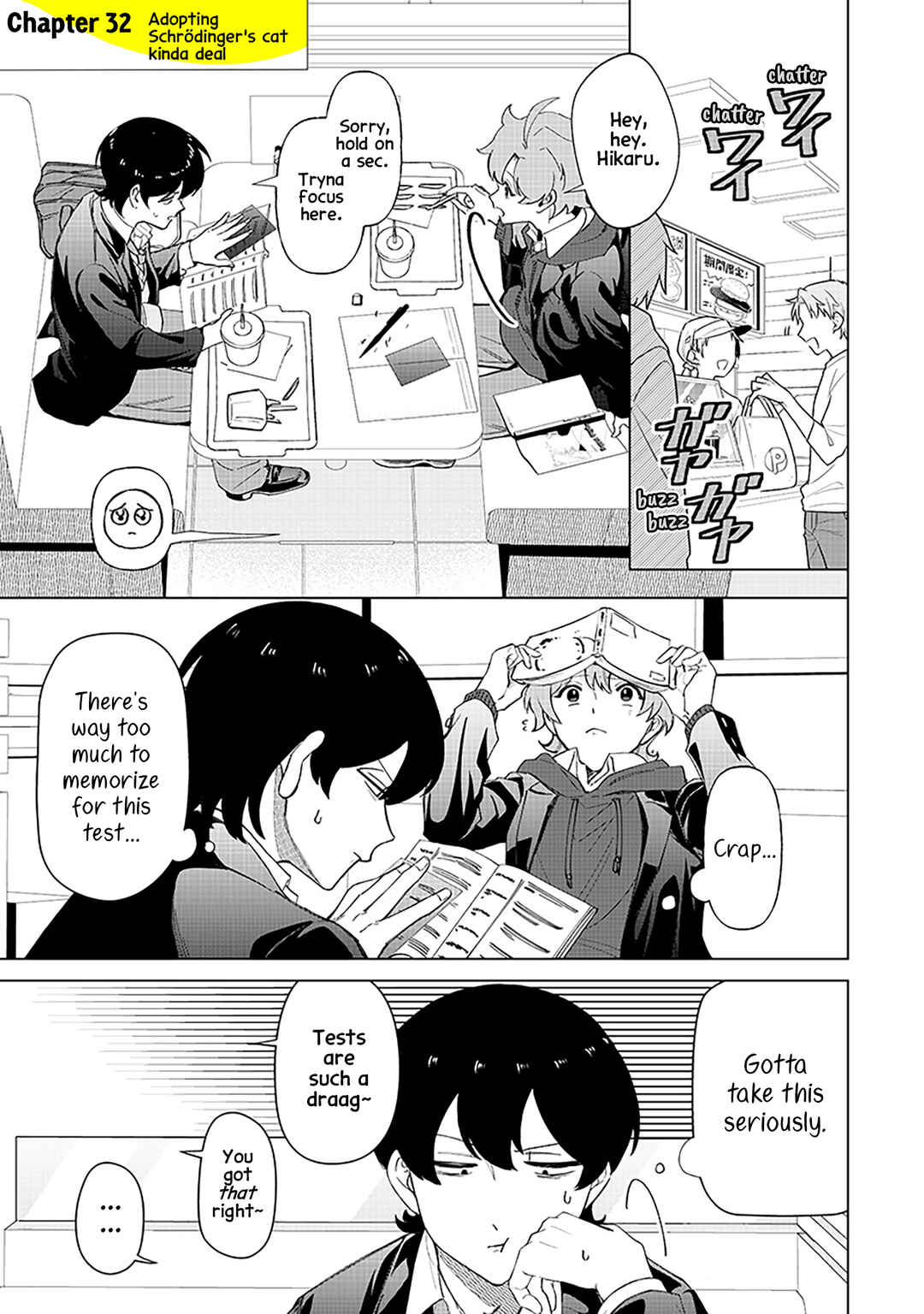 Page 1 Chapter 32 Shiretto Sugee Koto Itteru Gal. - Shiritsu Paranomaru Koukou no Nichijou