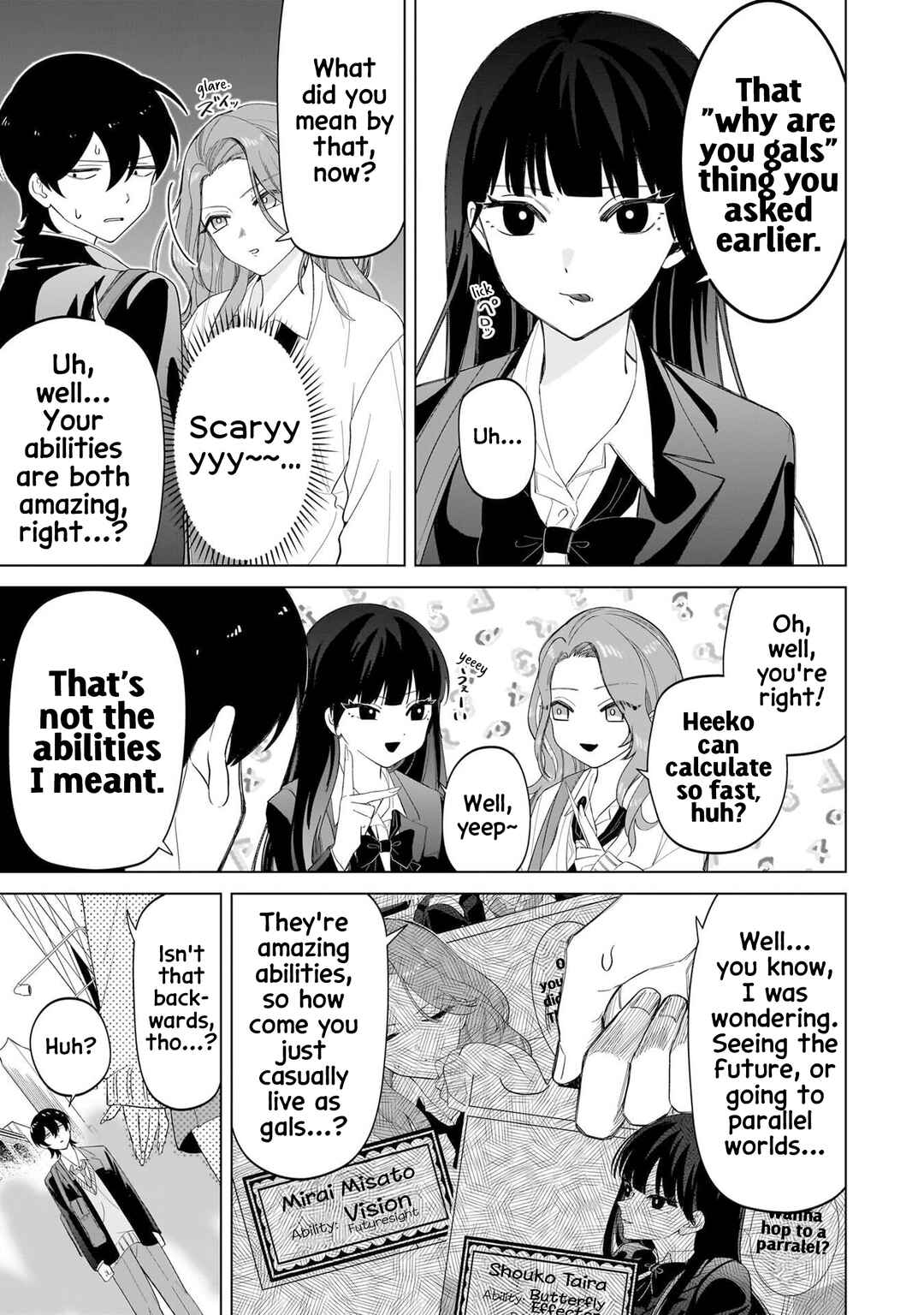 Page 9 Chapter 9 Shiretto Sugee Koto Itteru Gal. - Shiritsu Paranomaru Koukou no Nichijou