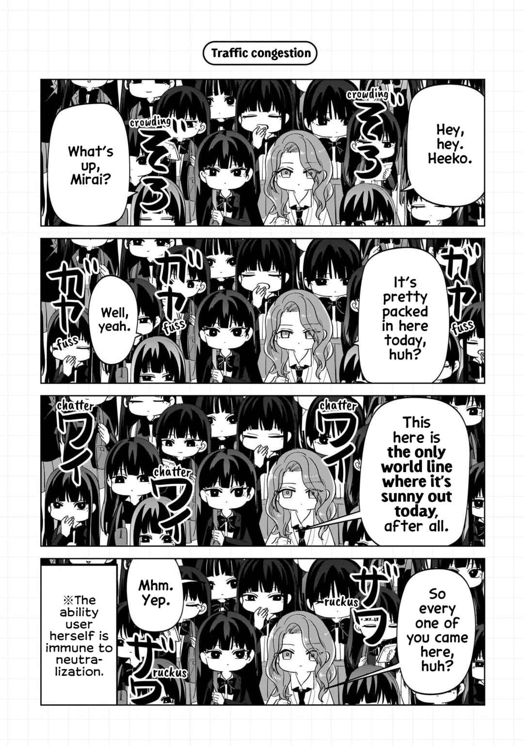 Page 9 Chapter 9.5 Shiretto Sugee Koto Itteru Gal. - Shiritsu Paranomaru Koukou no Nichijou