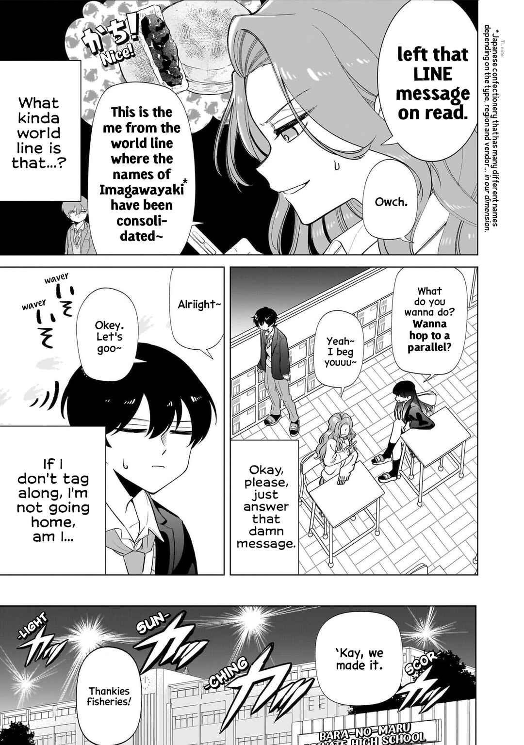 Page 6 Chapter 2 Shiretto Sugee Koto Itteru Gal. - Shiritsu Paranomaru Koukou no Nichijou