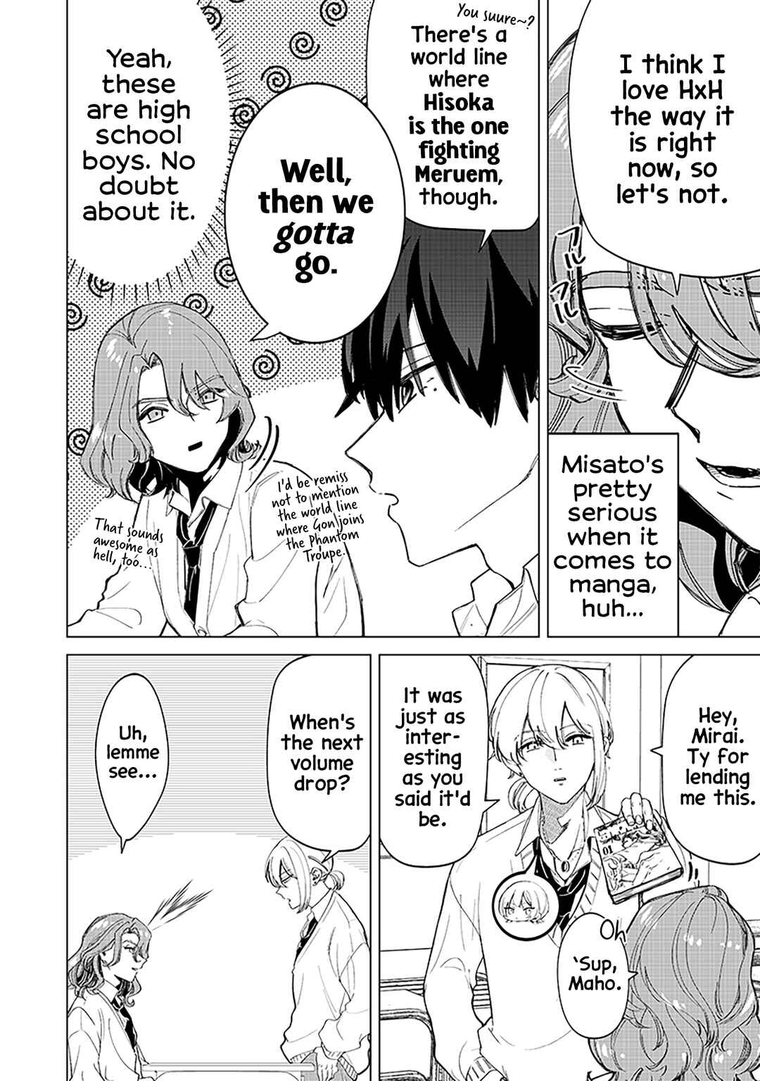Page 12 Chapter 30 Shiretto Sugee Koto Itteru Gal. - Shiritsu Paranomaru Koukou no Nichijou