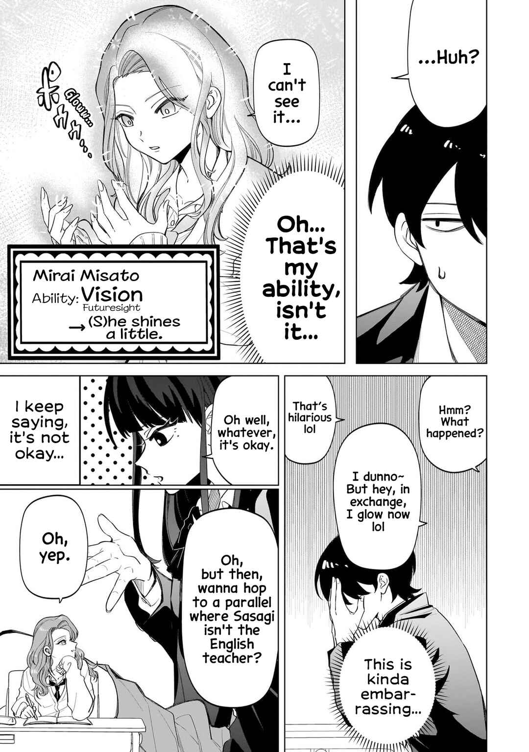 Page 14 Chapter 7 Shiretto Sugee Koto Itteru Gal. - Shiritsu Paranomaru Koukou no Nichijou