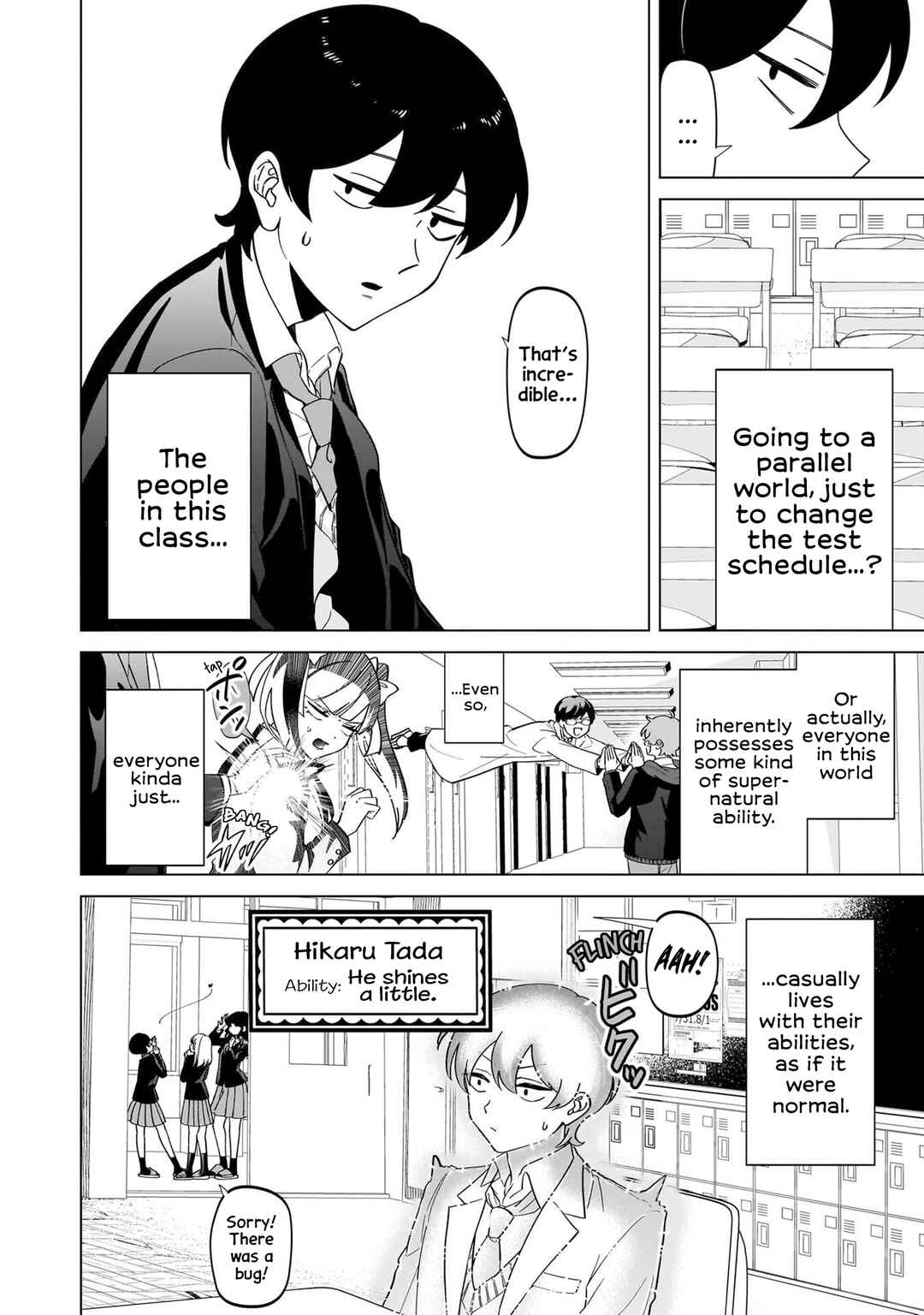 Page 11 Chapter 1 Shiretto Sugee Koto Itteru Gal. - Shiritsu Paranomaru Koukou no Nichijou