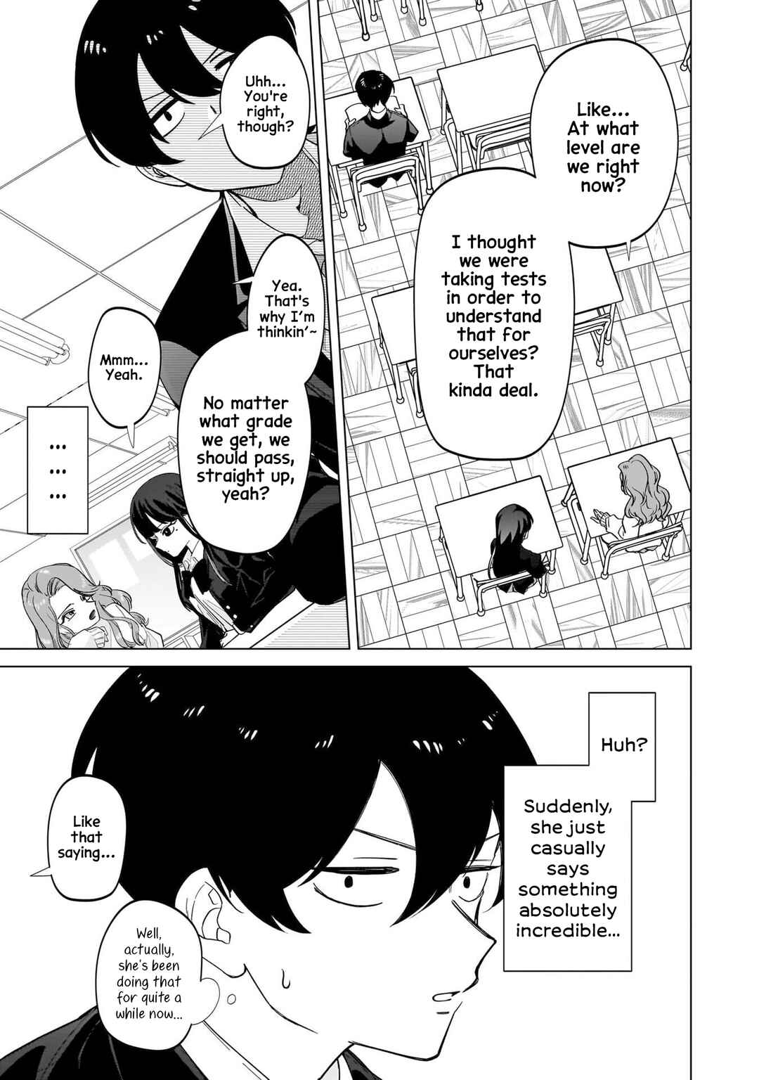 Page 8 Chapter 1 Shiretto Sugee Koto Itteru Gal. - Shiritsu Paranomaru Koukou no Nichijou