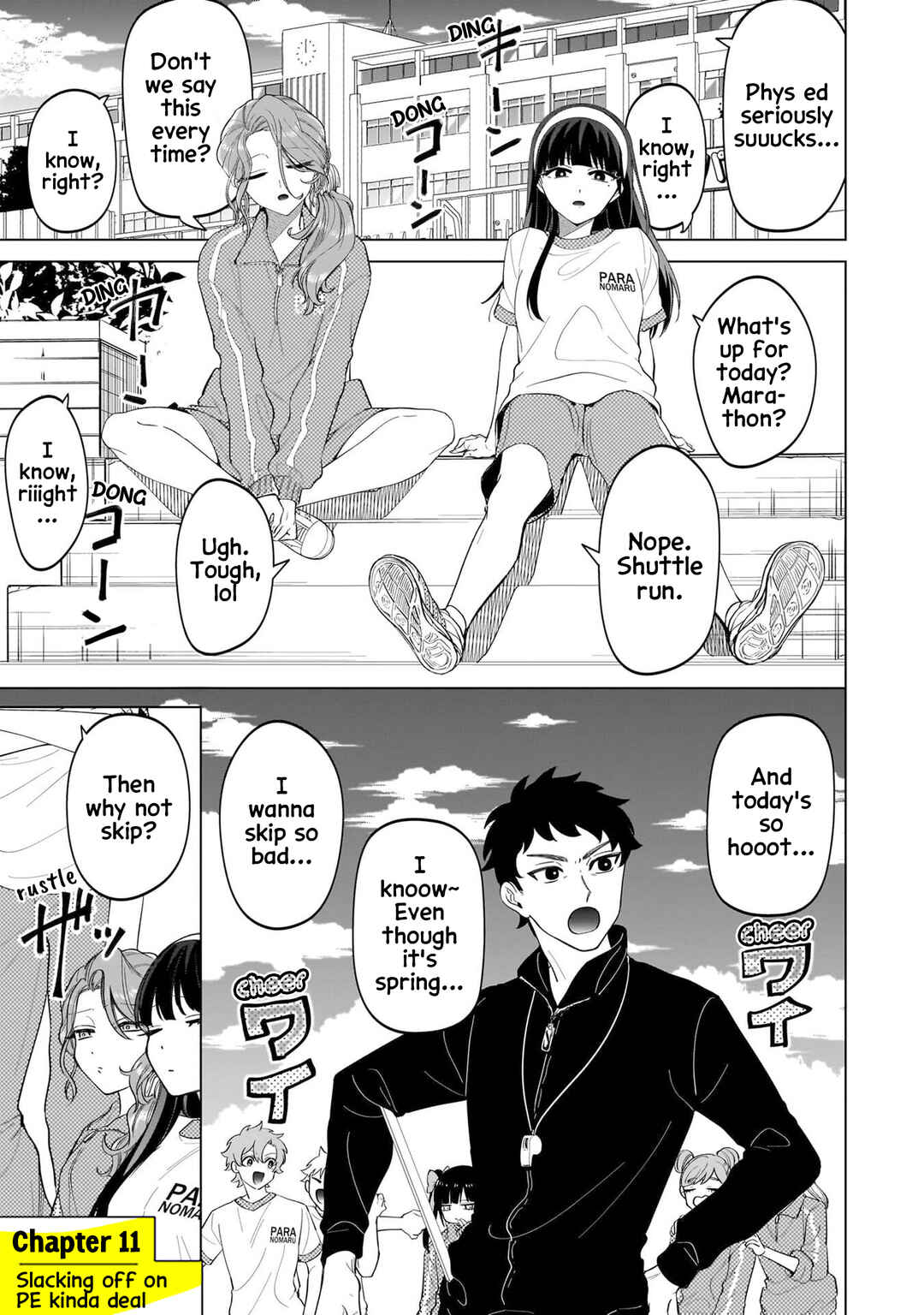 Page 1 Chapter 11 Shiretto Sugee Koto Itteru Gal. - Shiritsu Paranomaru Koukou no Nichijou