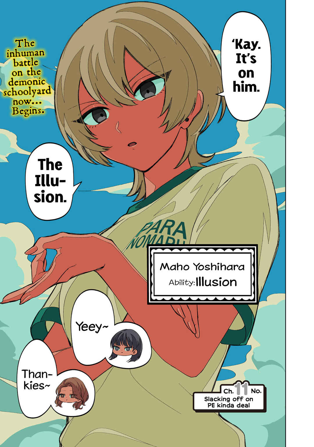Page 3 Chapter 11 Shiretto Sugee Koto Itteru Gal. - Shiritsu Paranomaru Koukou no Nichijou