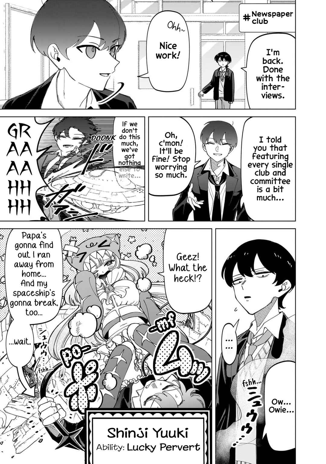 Page 12 Chapter 25.2 Shiretto Sugee Koto Itteru Gal. - Shiritsu Paranomaru Koukou no Nichijou