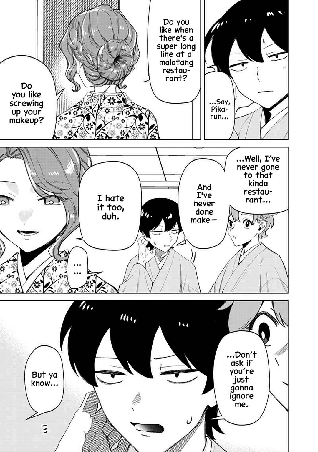 Page 11 Chapter 42 Shiretto Sugee Koto Itteru Gal. - Shiritsu Paranomaru Koukou no Nichijou