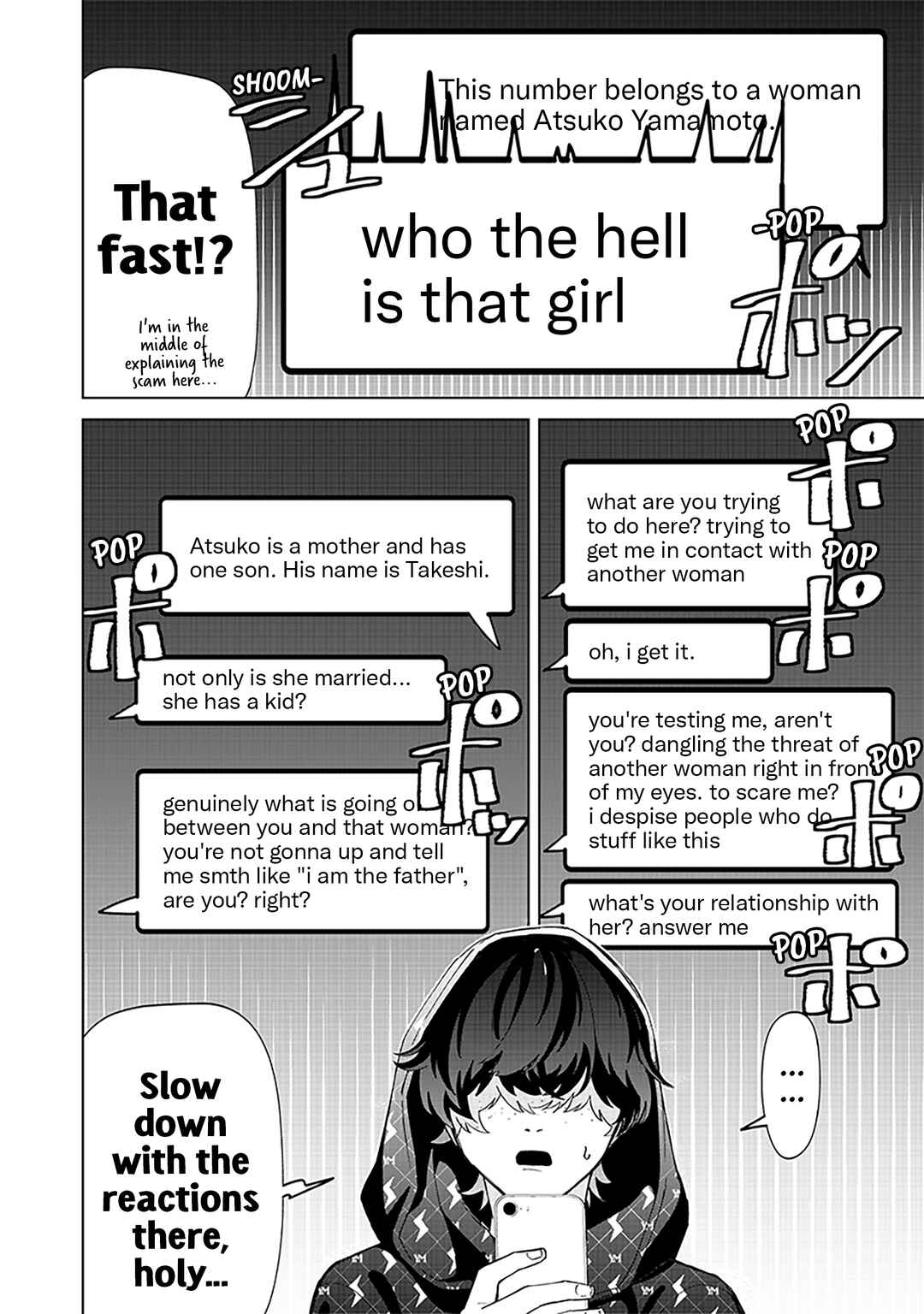 Page 12 Chapter 28 Shiretto Sugee Koto Itteru Gal. - Shiritsu Paranomaru Koukou no Nichijou
