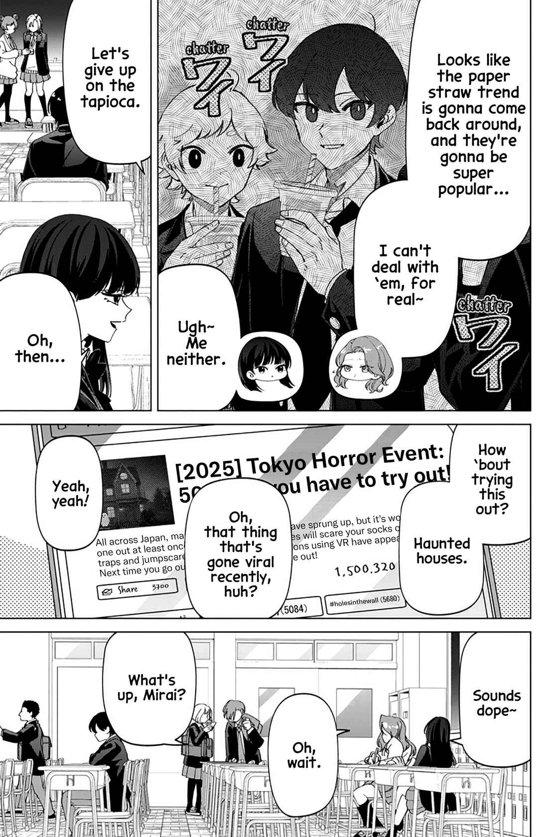 Page 3 Chapter 31.5 Shiretto Sugee Koto Itteru Gal. - Shiritsu Paranomaru Koukou no Nichijou