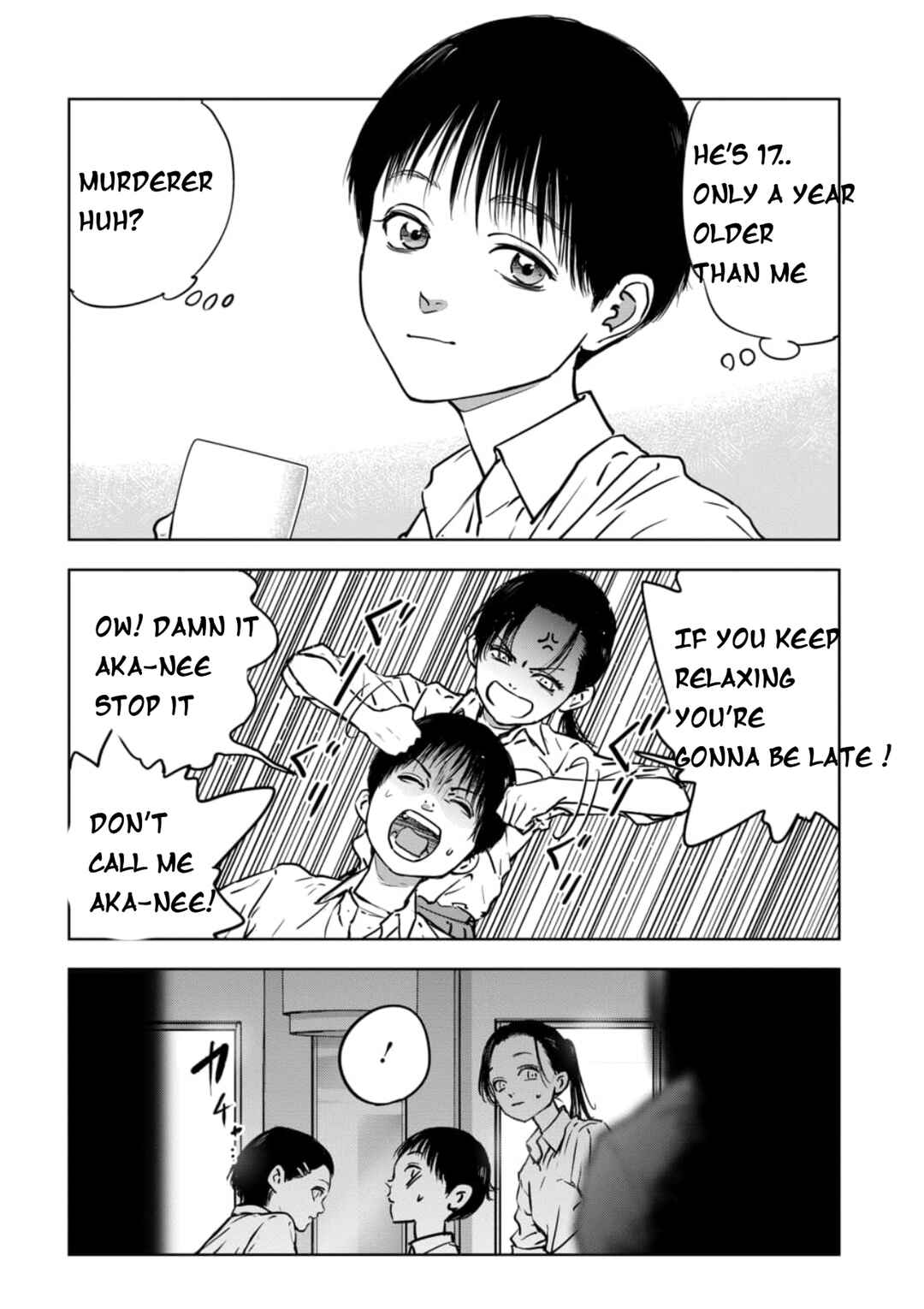 Page 7 Chapter 1.1 Gyakusatsu Happy End: Ao no Shou