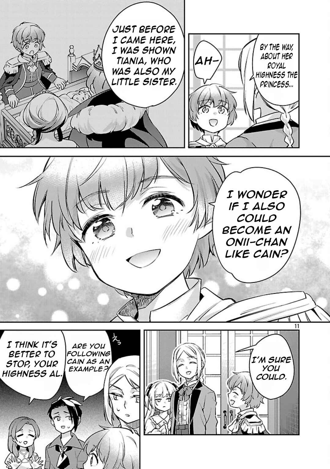 Page 14 Chapter 35 Akuyaku Reijou no Ani ni Tensei Shimashita