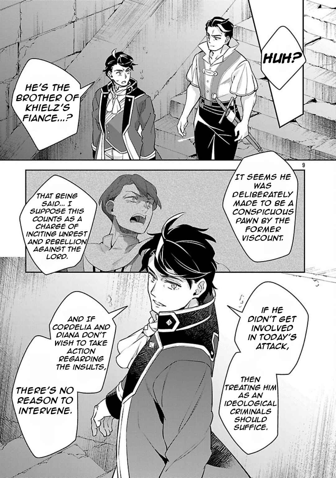 Page 13 Chapter 34 Akuyaku Reijou no Ani ni Tensei Shimashita