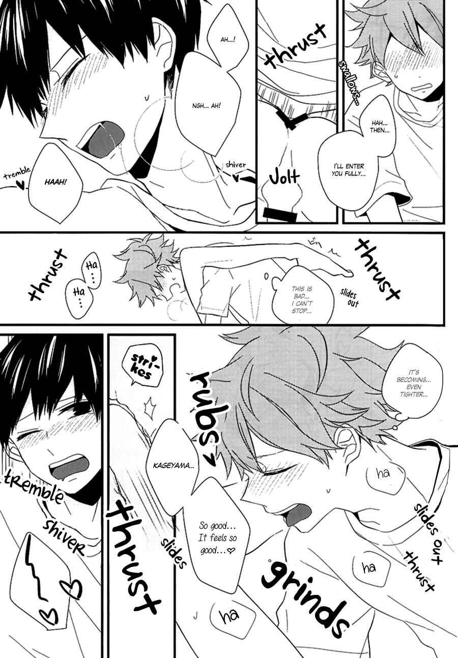 Page 21 Chapter Unknown_ef39 Haikyuu!! - KISS AND NEXT? (Doujinshi)